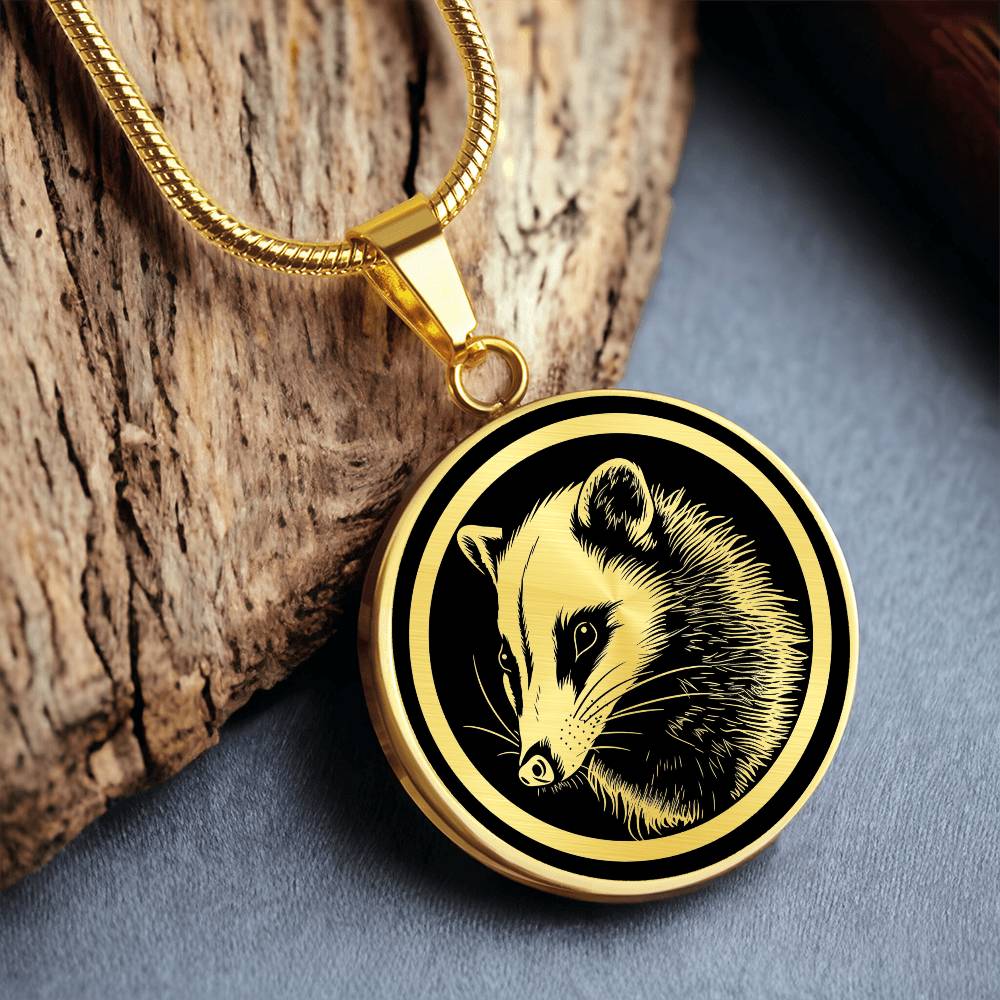Opossum Necklace