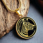 Zebra Necklace