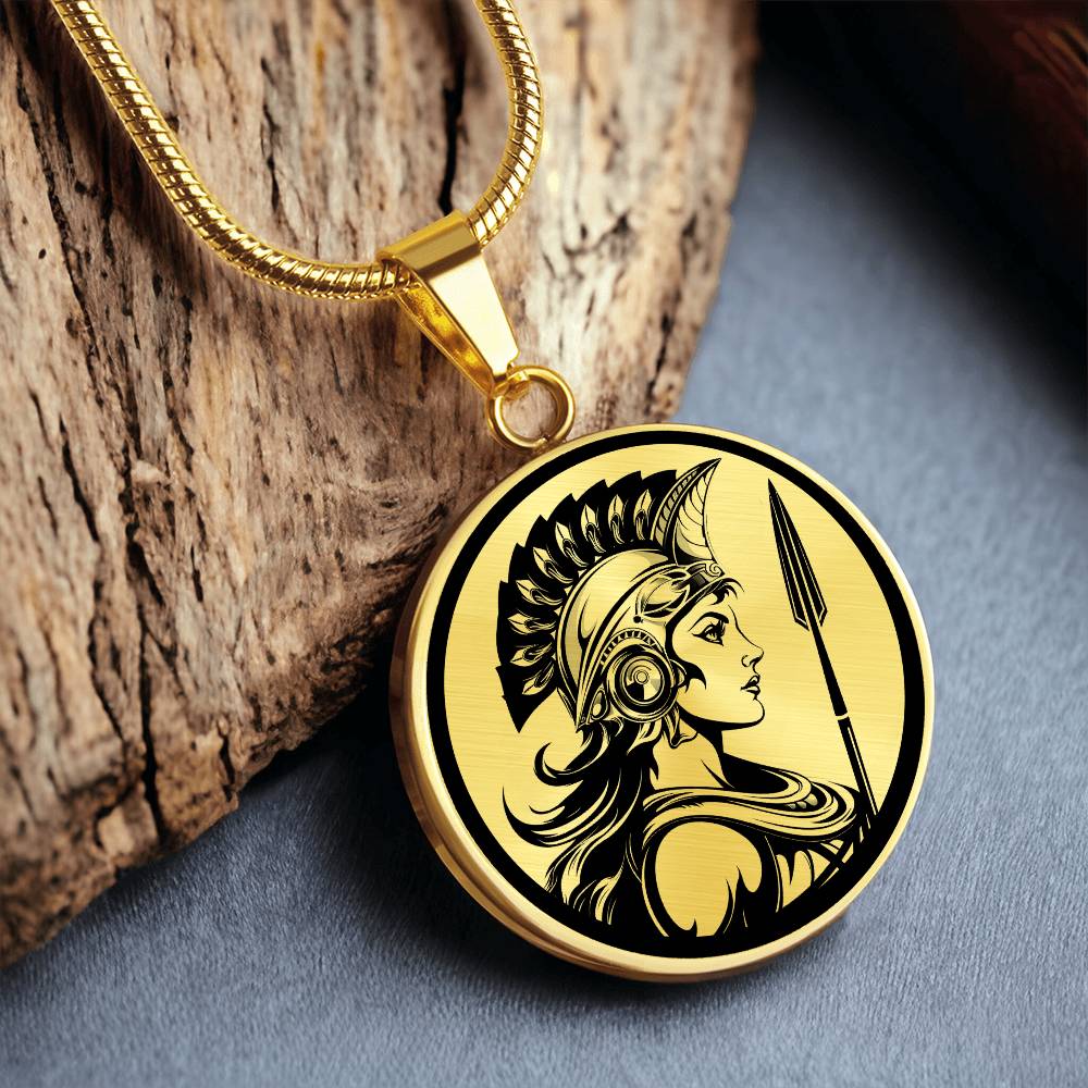 Personalized Athena Necklace