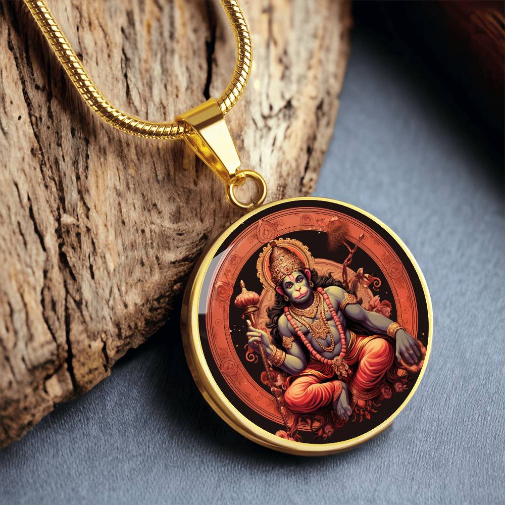 Personalized Hanuman Necklace