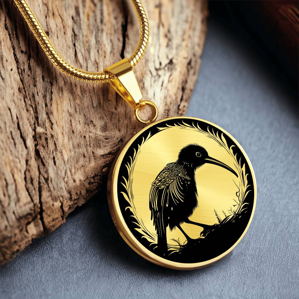 Kiwi Bird Necklace