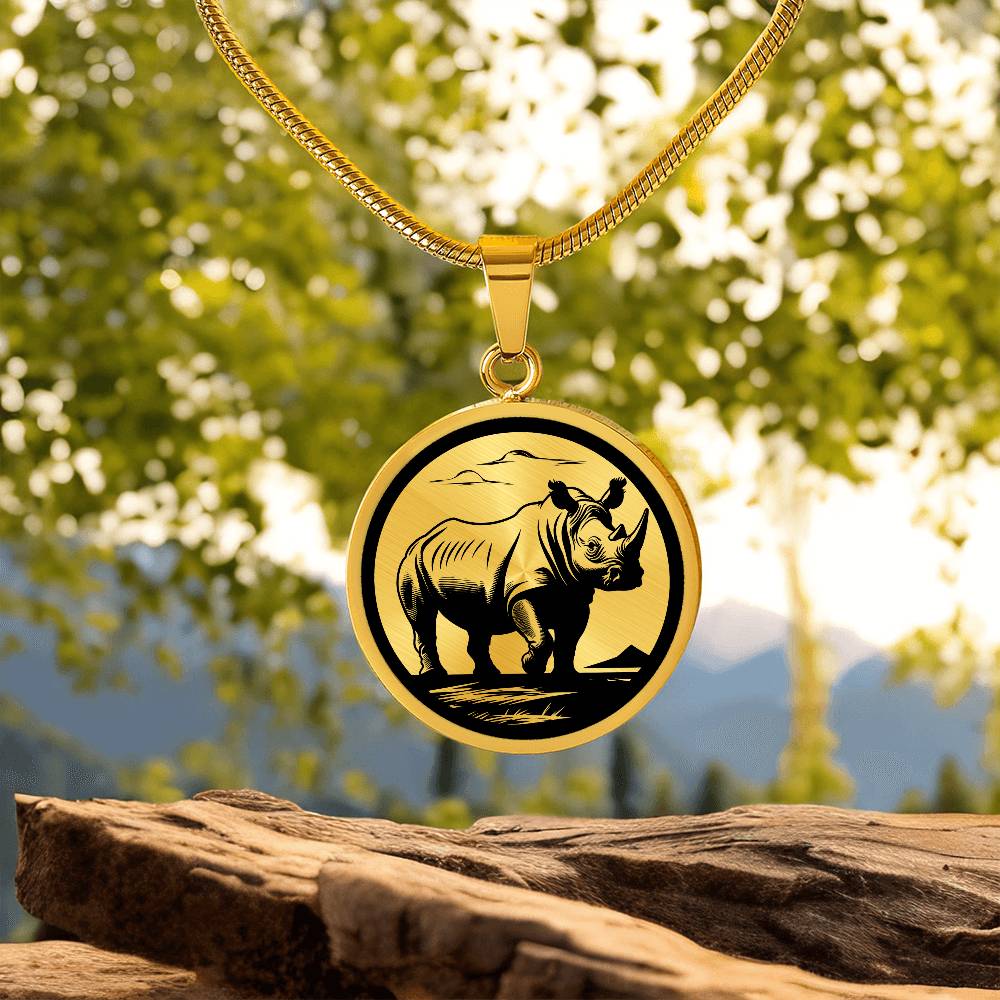 Rhino Necklace