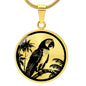 Personalized Macaw Necklace