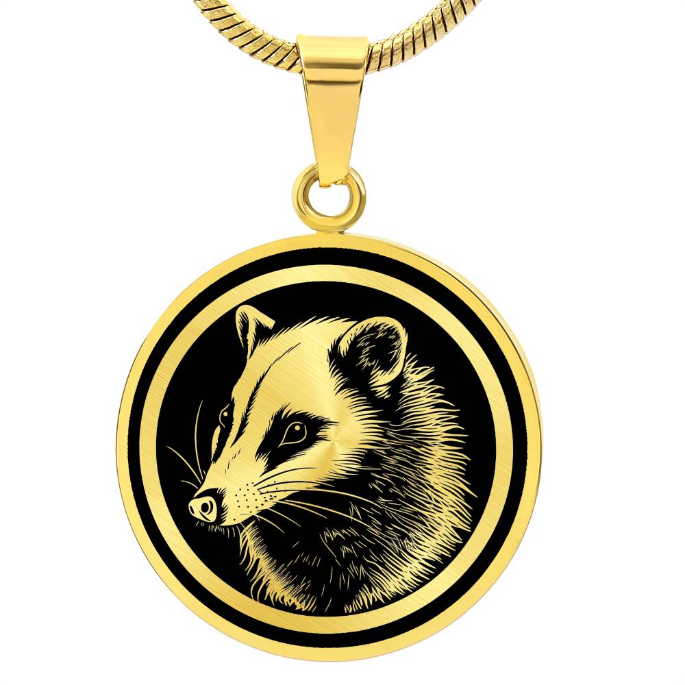 Opossum Necklace