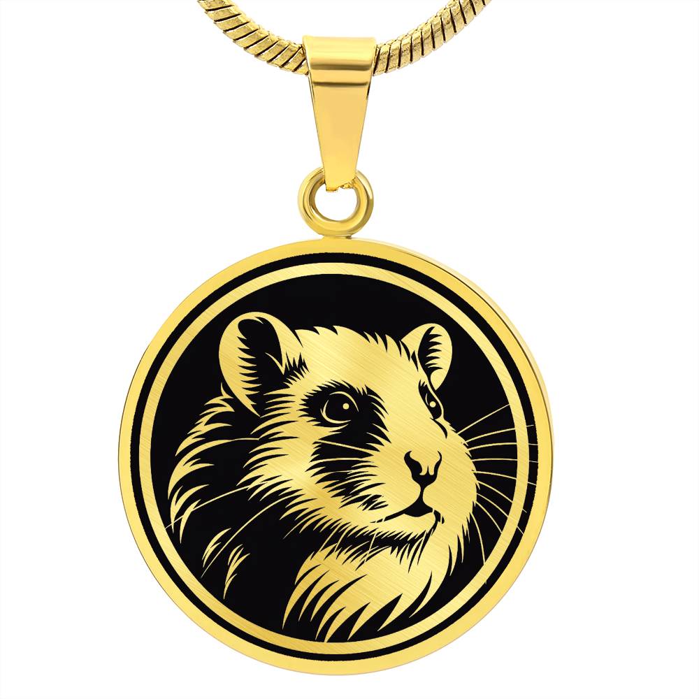 Personalized Hamster Necklace