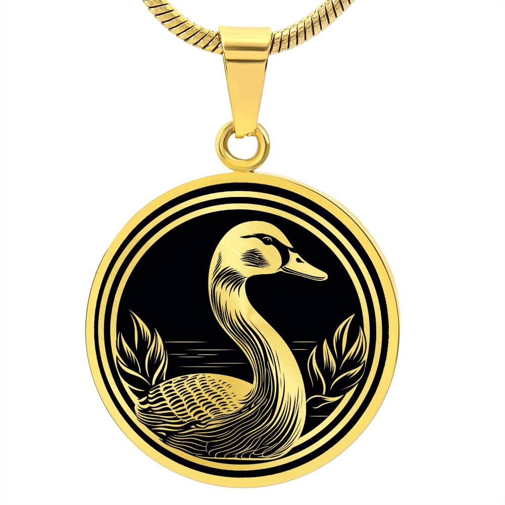 Personalized Goose Necklace