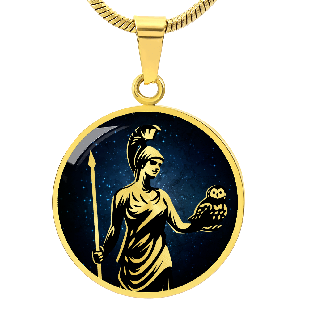 Athena Necklace - Goddess of war and wisdom
