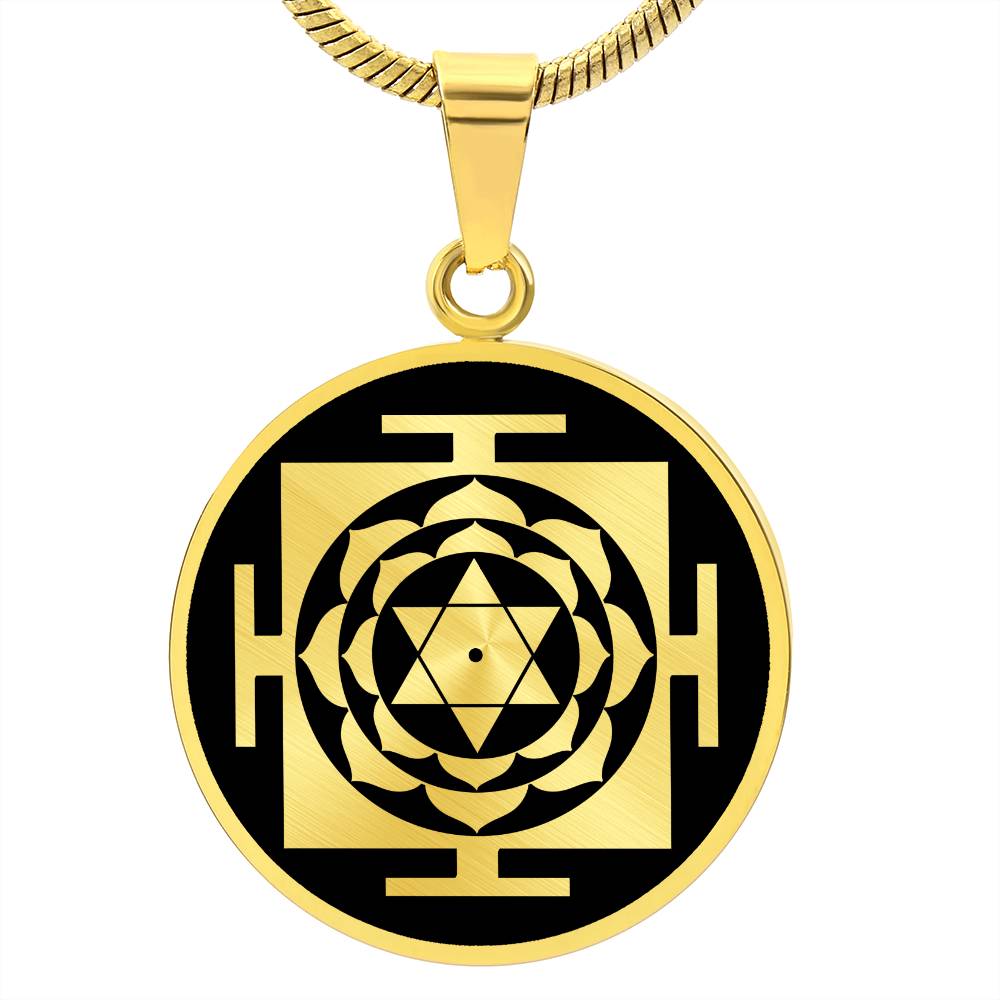 Saraswati Yantra Necklace