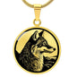 Personalized Coyote Necklace
