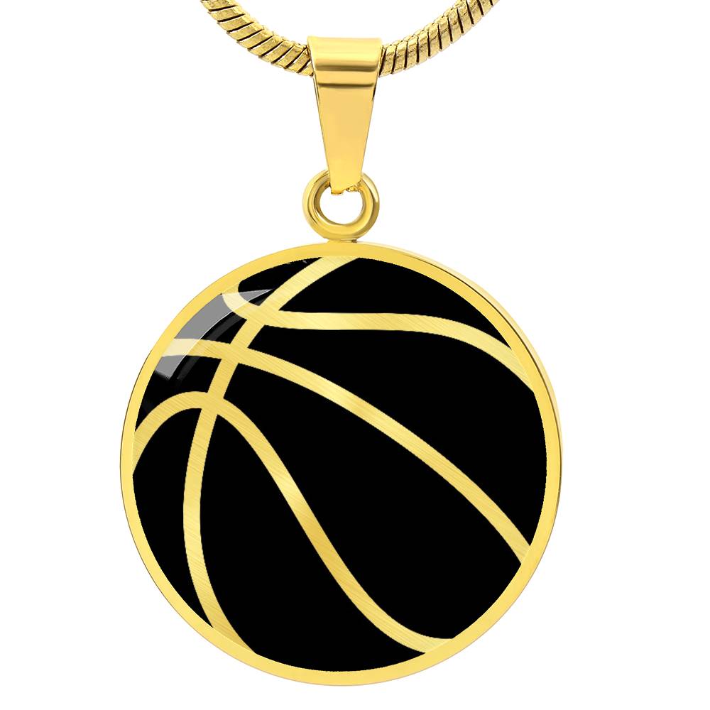 Personalized Basketball Necklace