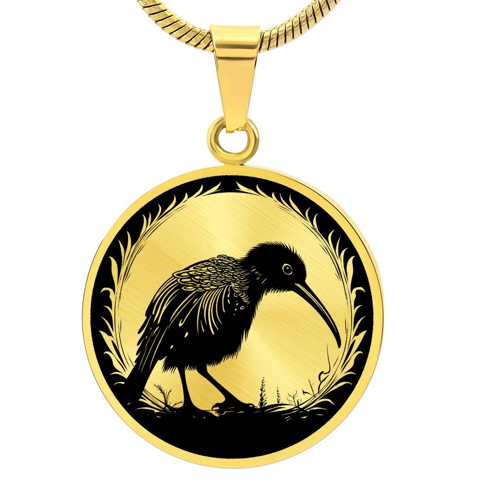 Kiwi Bird Necklace