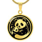 Mother & Baby Panda Necklace