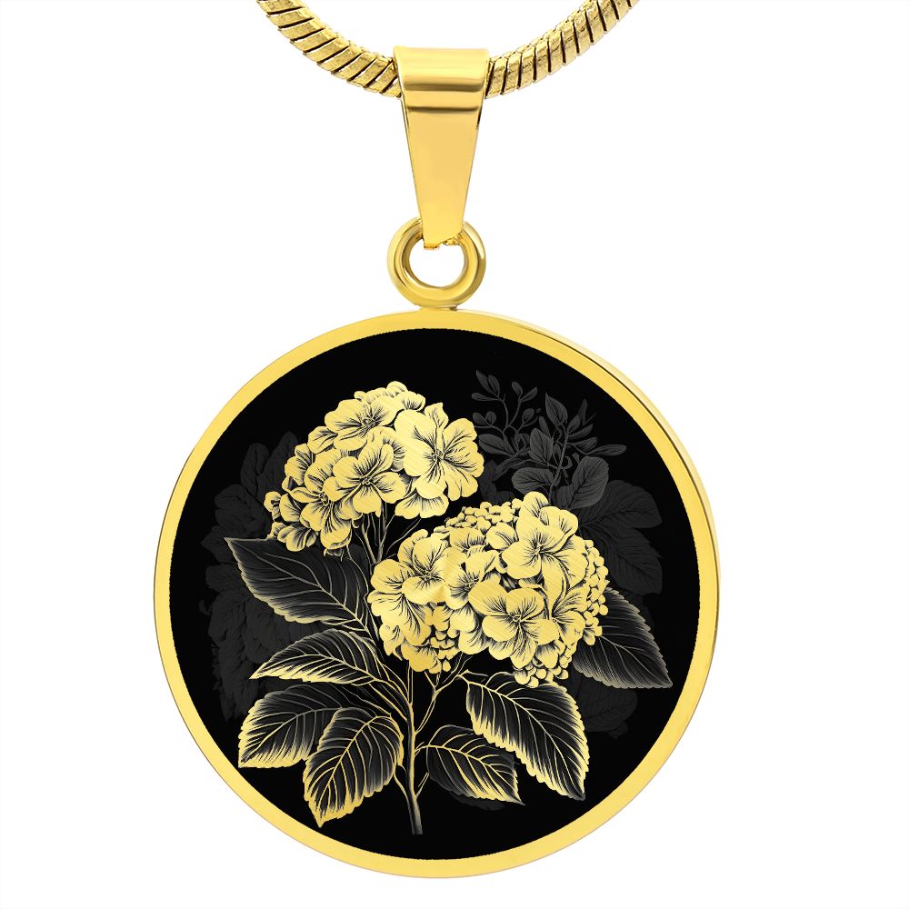 Hydrangea Necklace