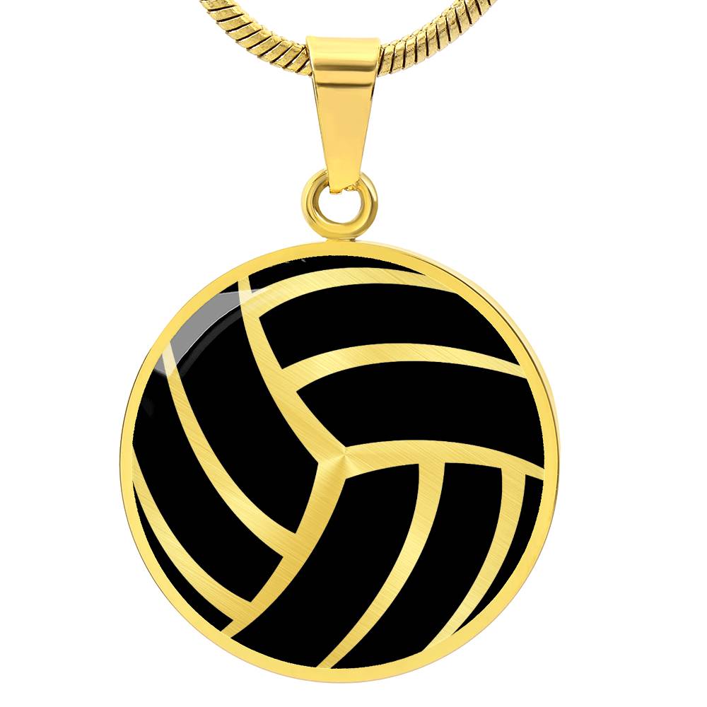 Personalized Volleyball Necklace