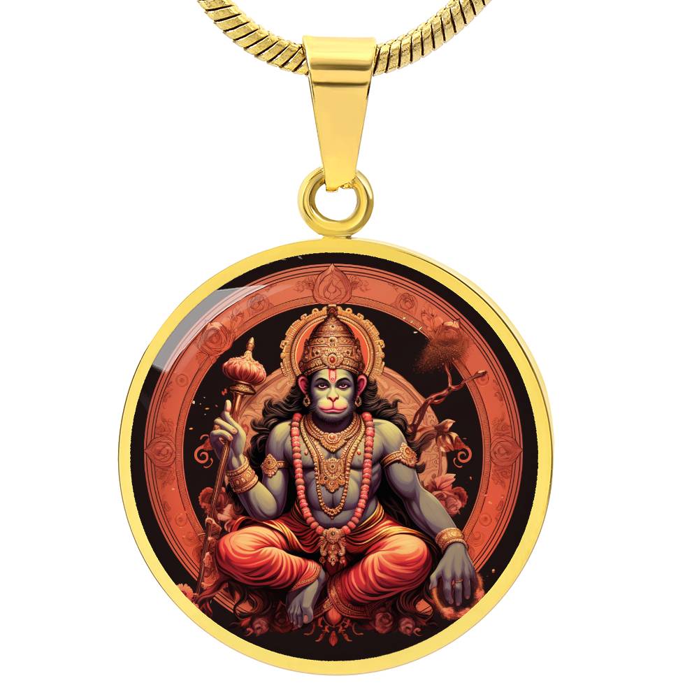 Personalized Hanuman Necklace