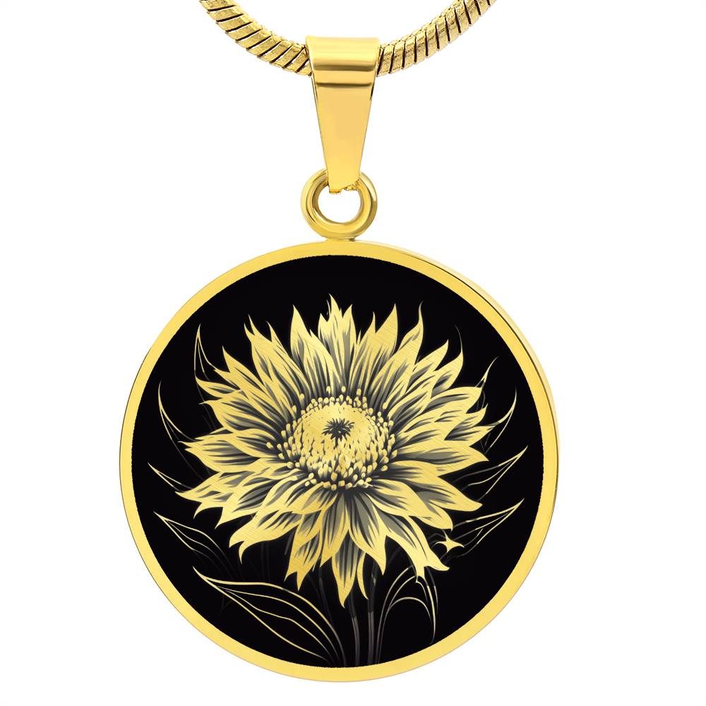 Personalized Aster Necklace