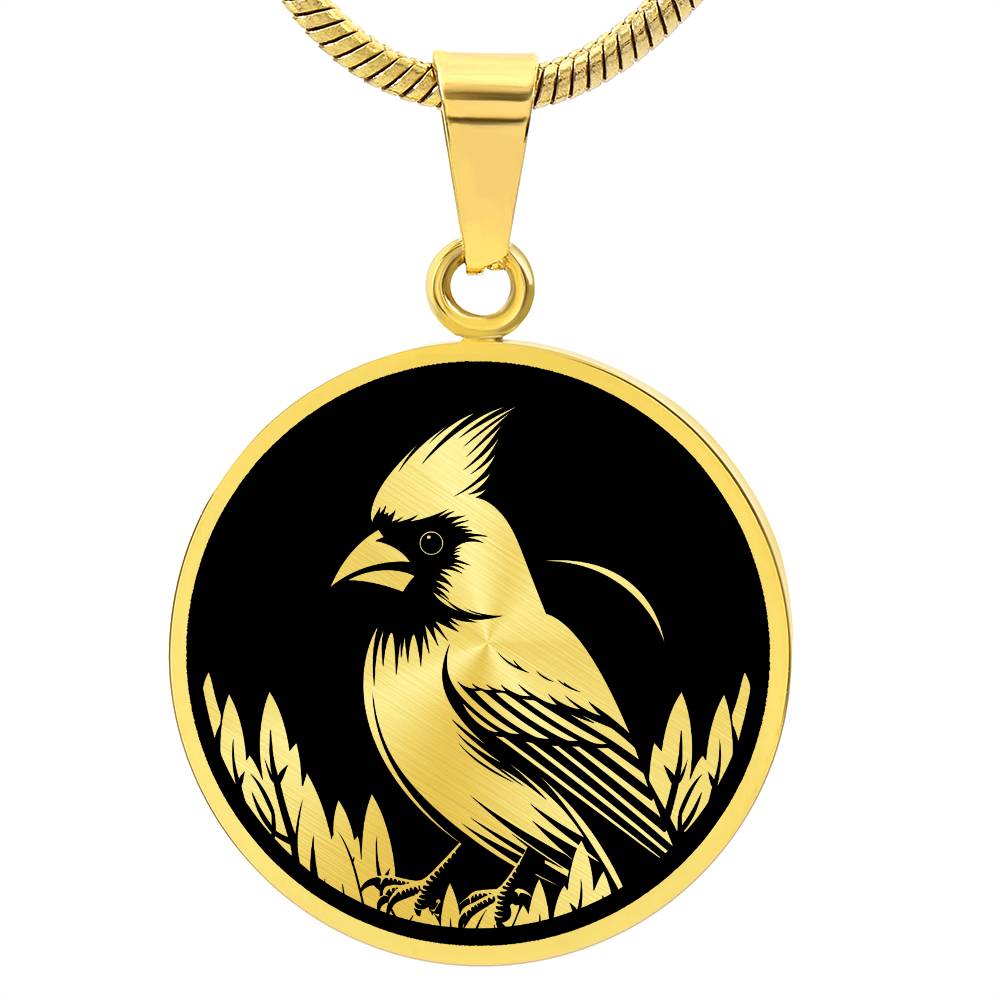 Northern Cardinal Necklace