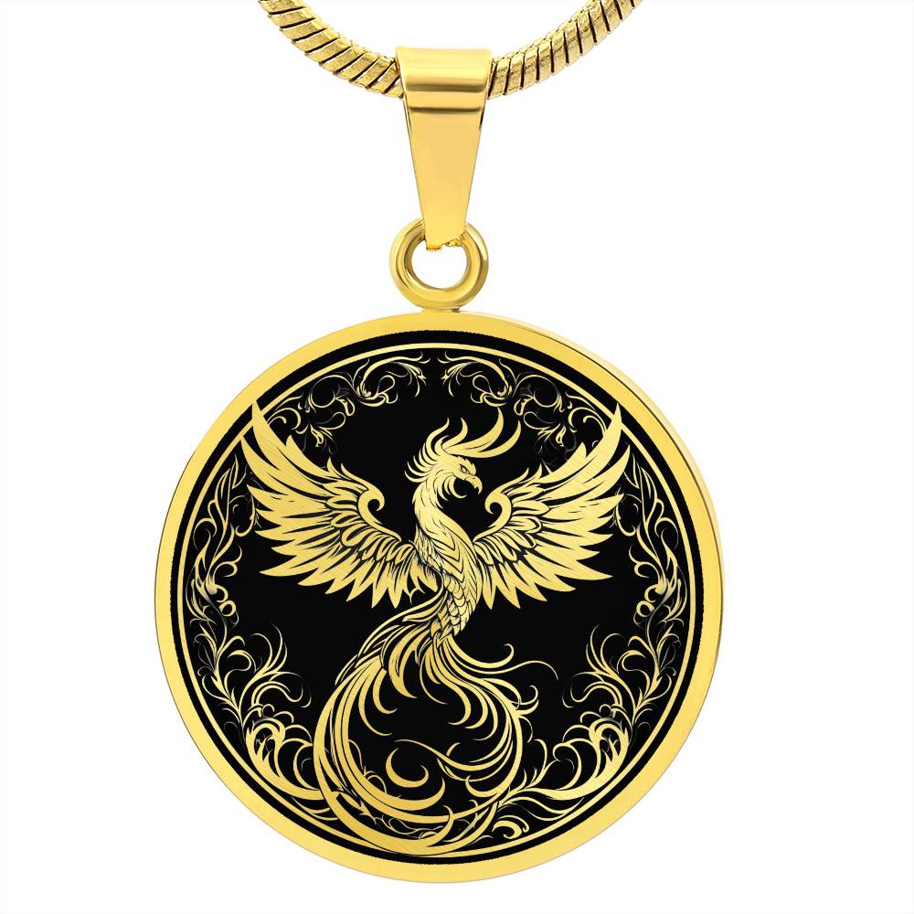 Personalized Phoenix Necklace
