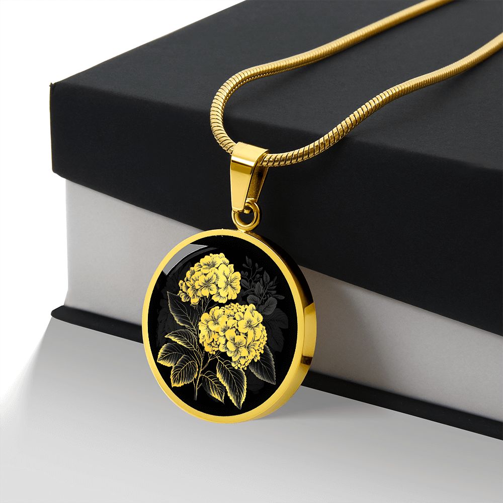 Hydrangea Necklace
