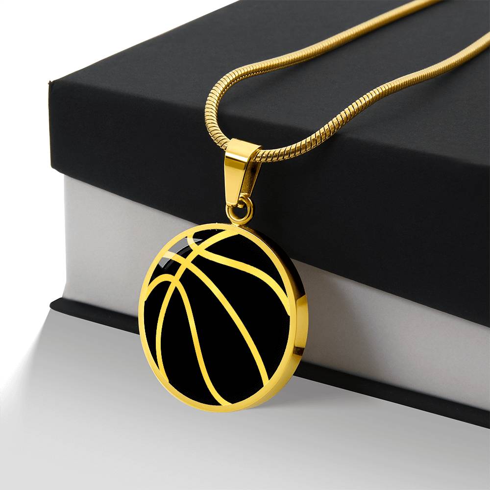 Personalized Basketball Necklace