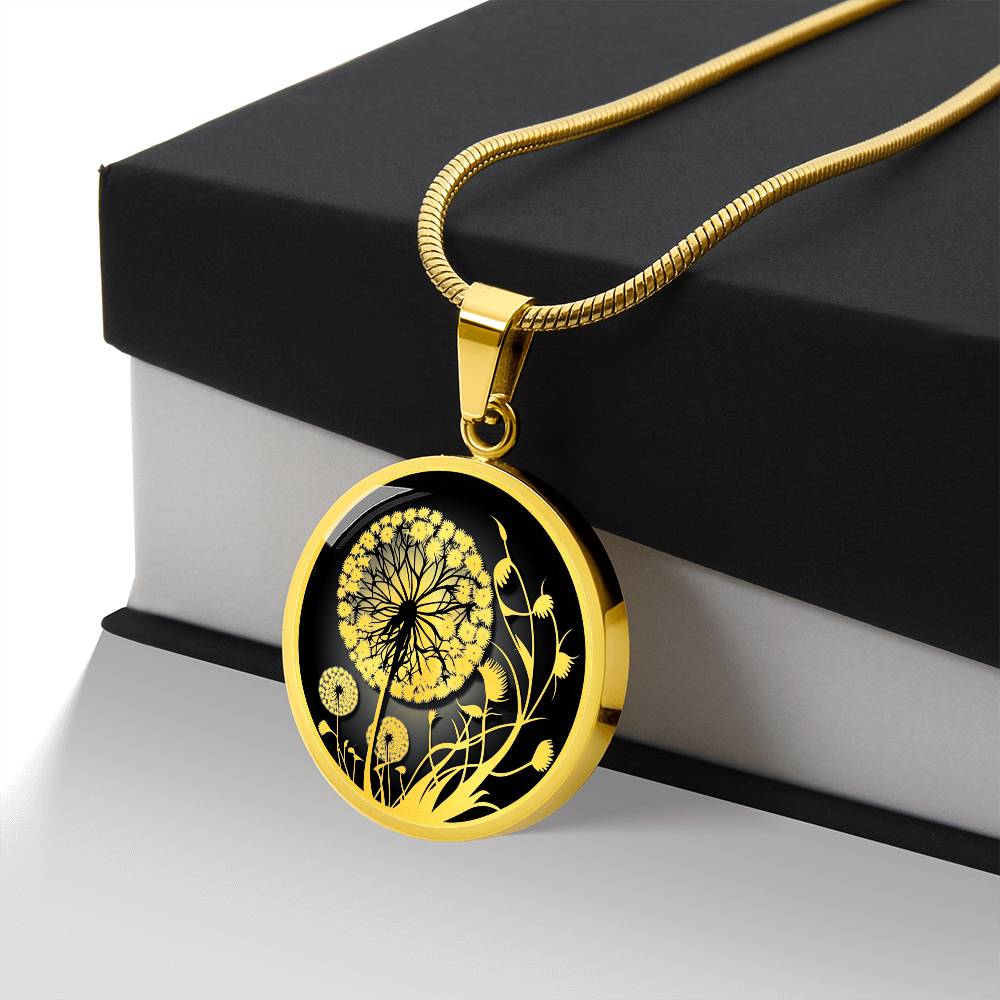 Dandelion Necklace