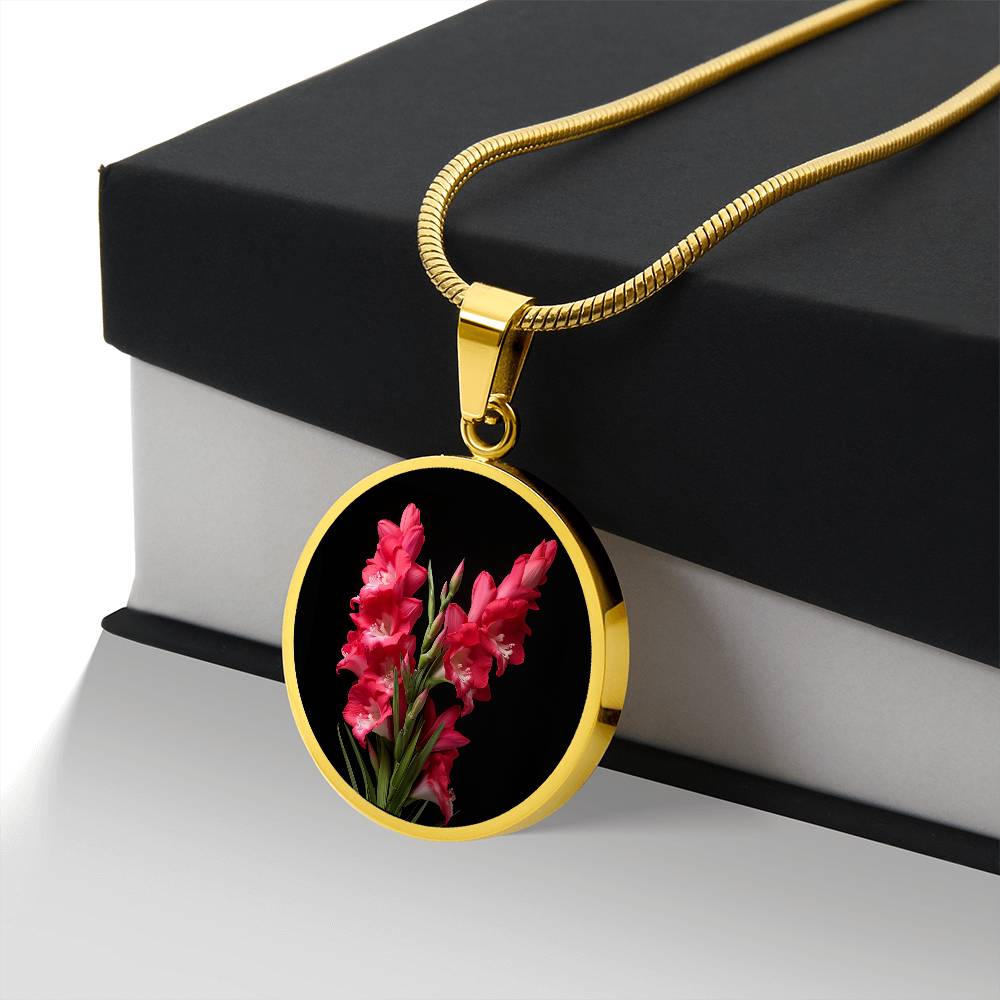 Gladiolus Necklace