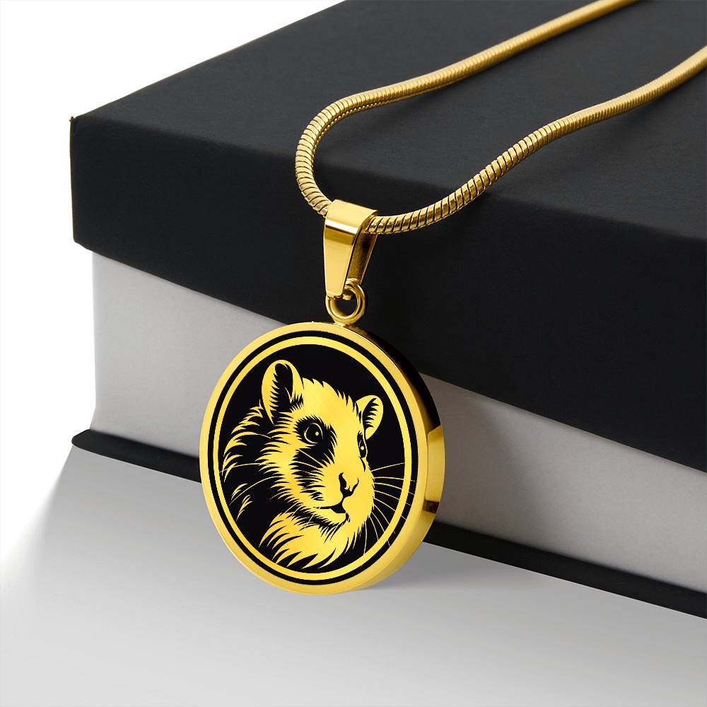 Personalized Hamster Necklace