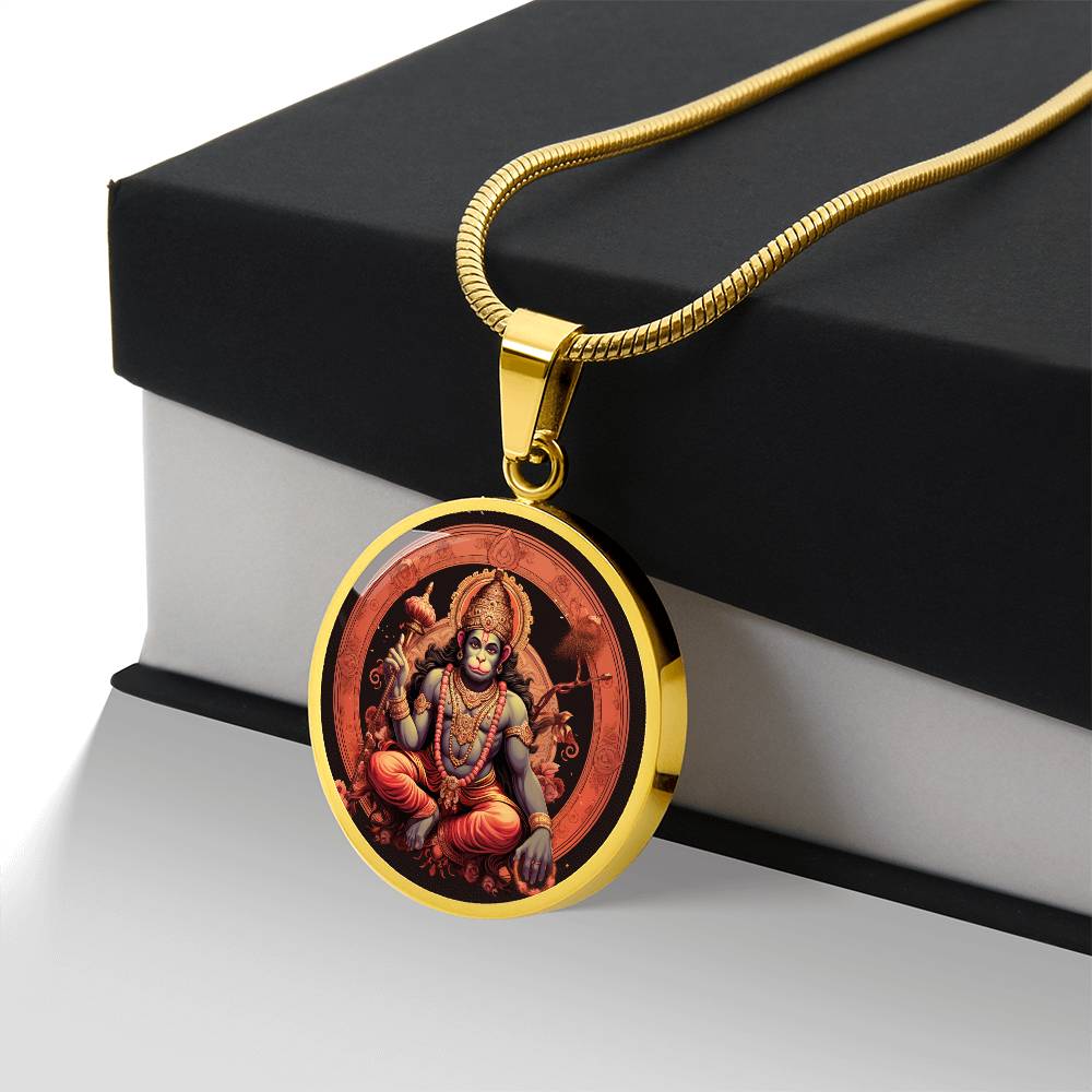 Personalized Hanuman Necklace