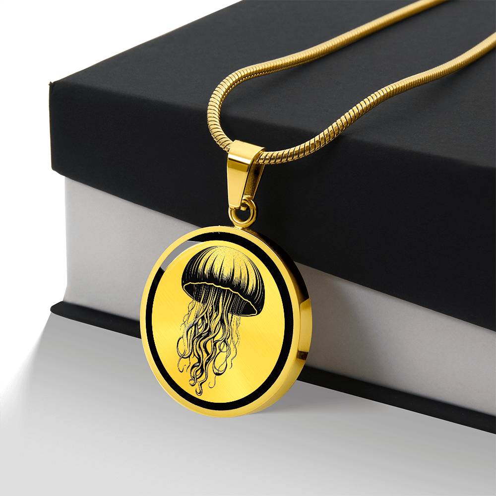 Personalized Jellyfish Necklace