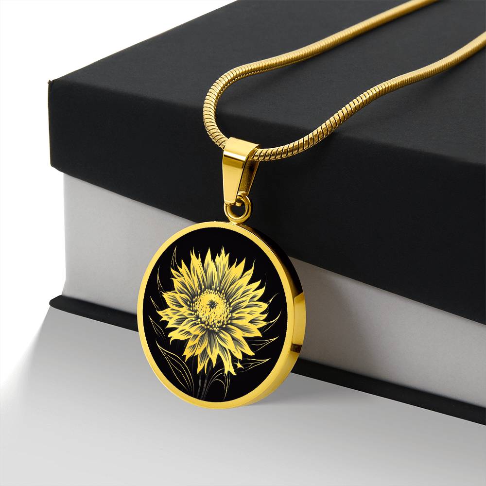Personalized Aster Necklace