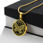 Personalized Celtic Butterfly Necklace