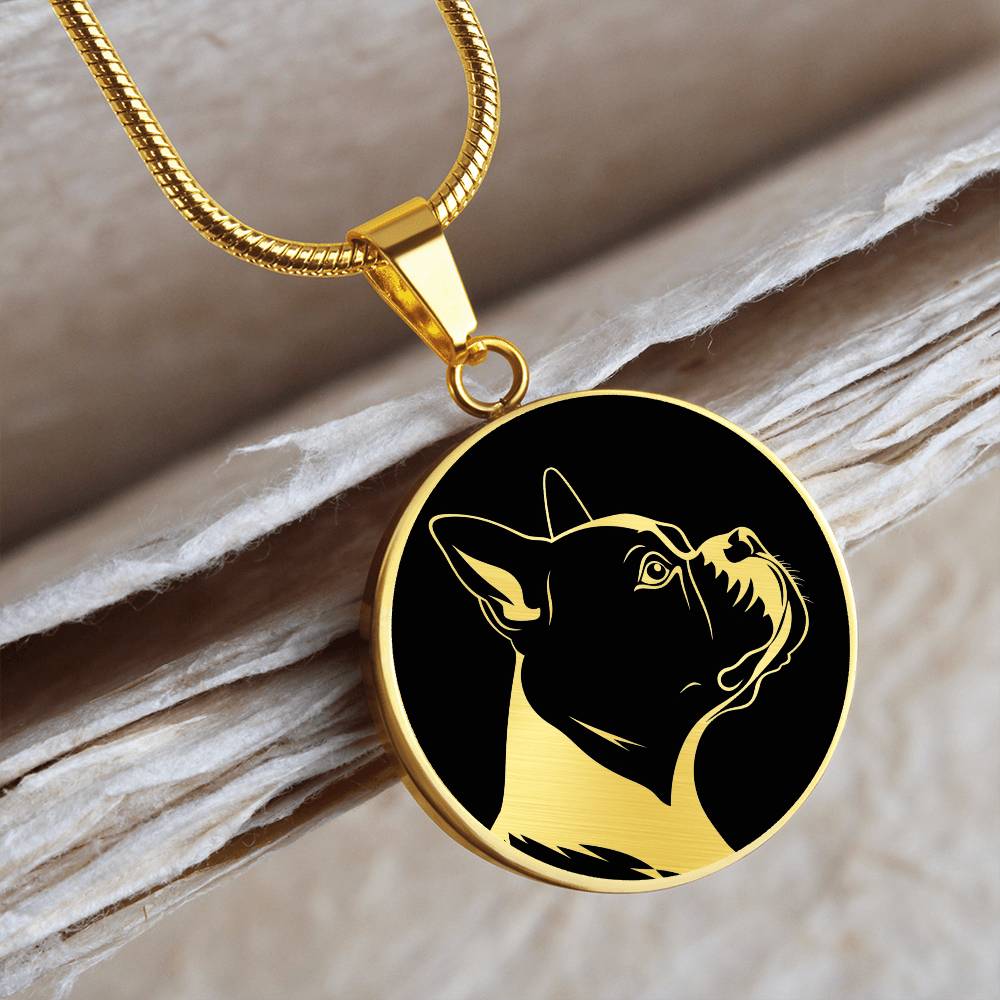 Personalized Boston Terrier Necklace