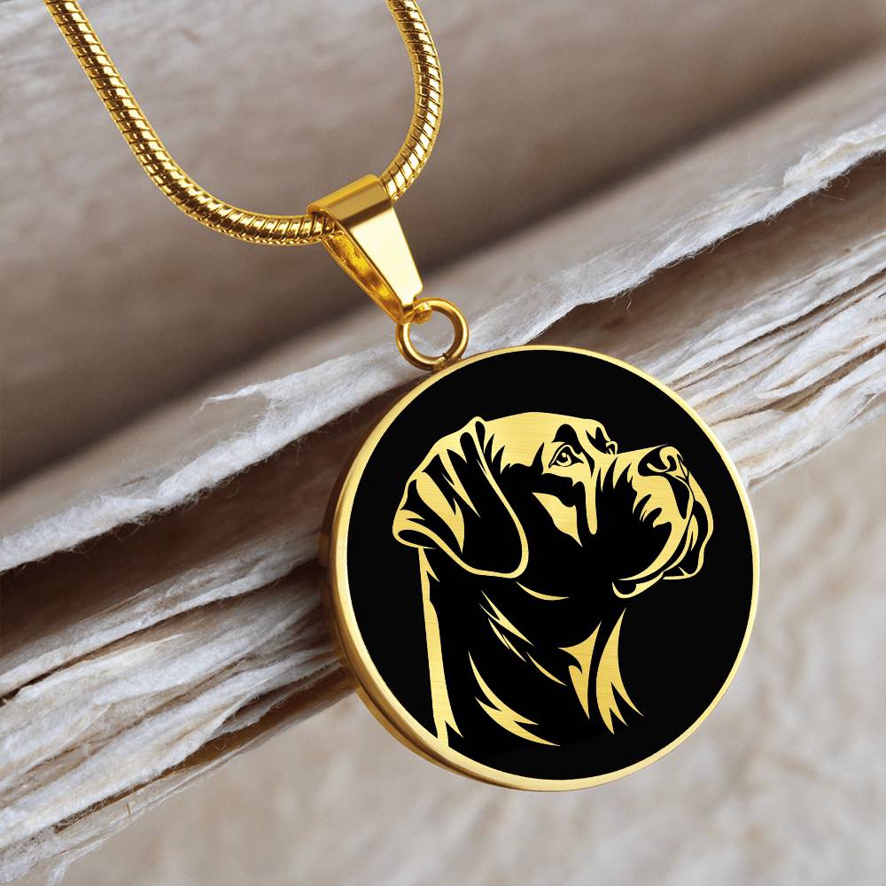 Personalized Cane Corso Necklace