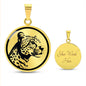 Personalized Cheetah Necklace