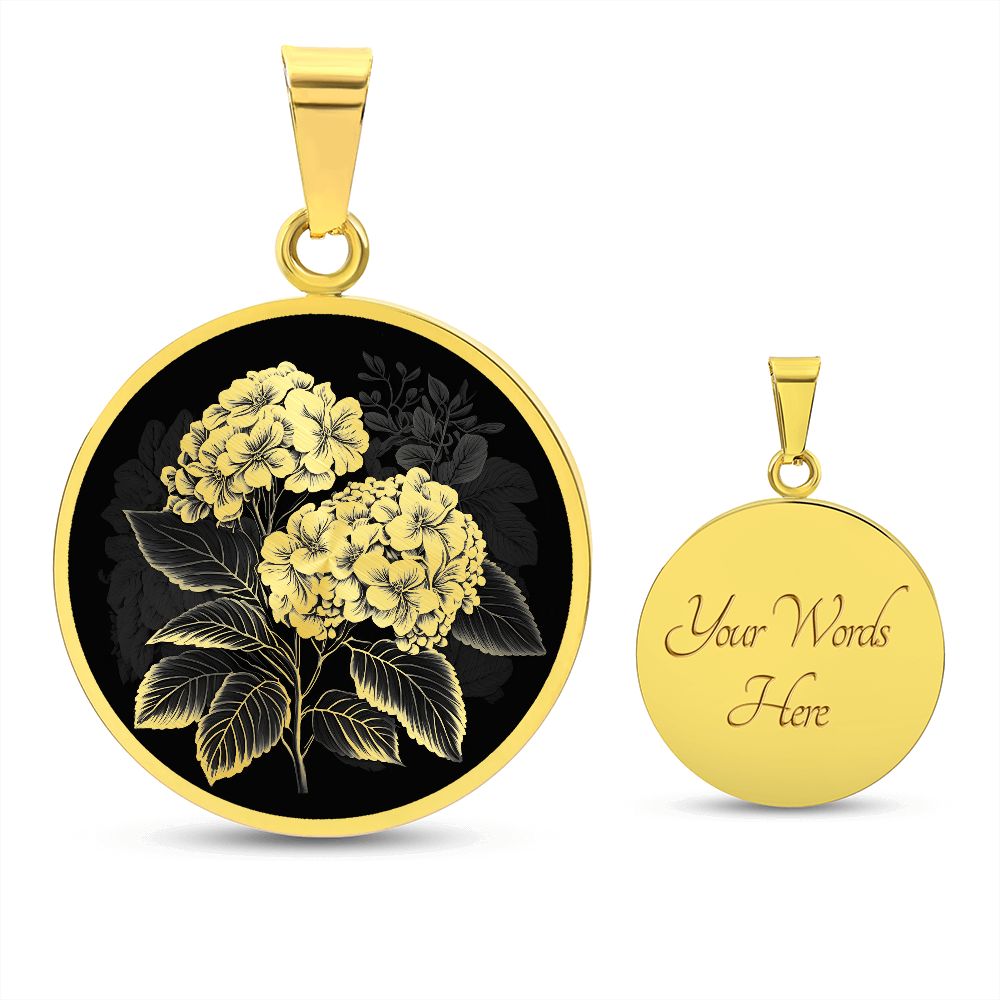 Hydrangea Necklace