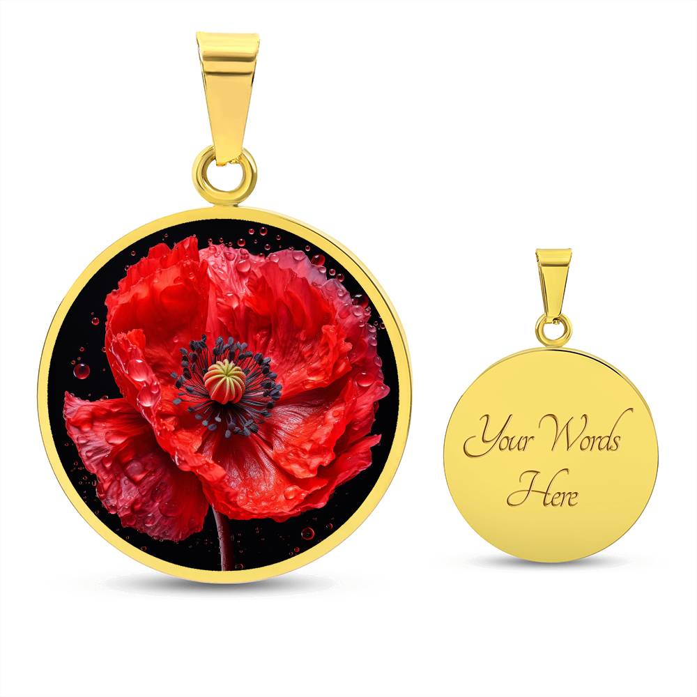Poppy Necklace