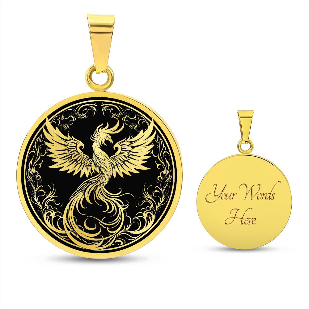 Personalized Phoenix Necklace