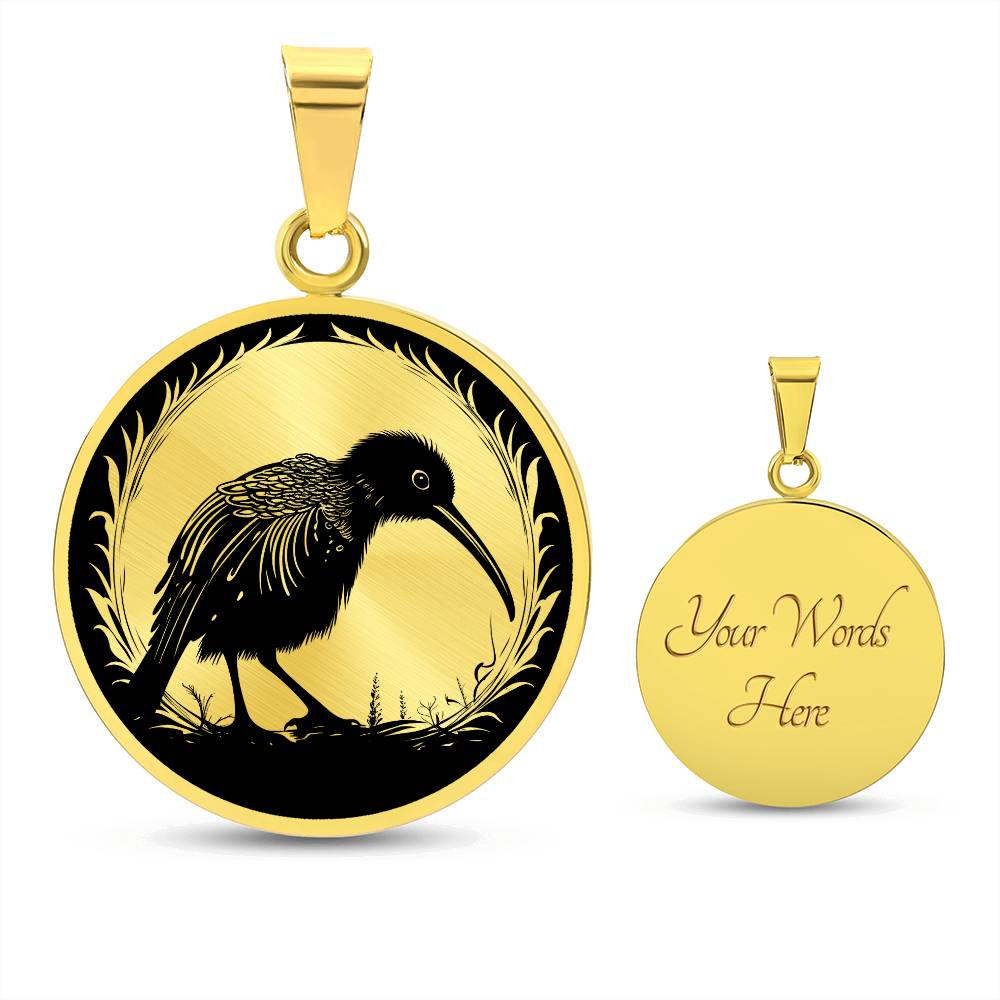 Kiwi Bird Necklace