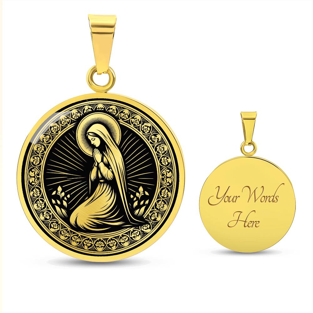 Saint Bernadette of Lourdes Medal