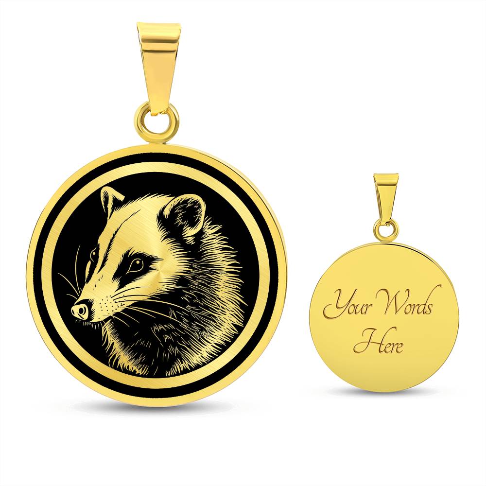 Opossum Necklace