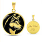 Personalized Shiba Inu Necklace