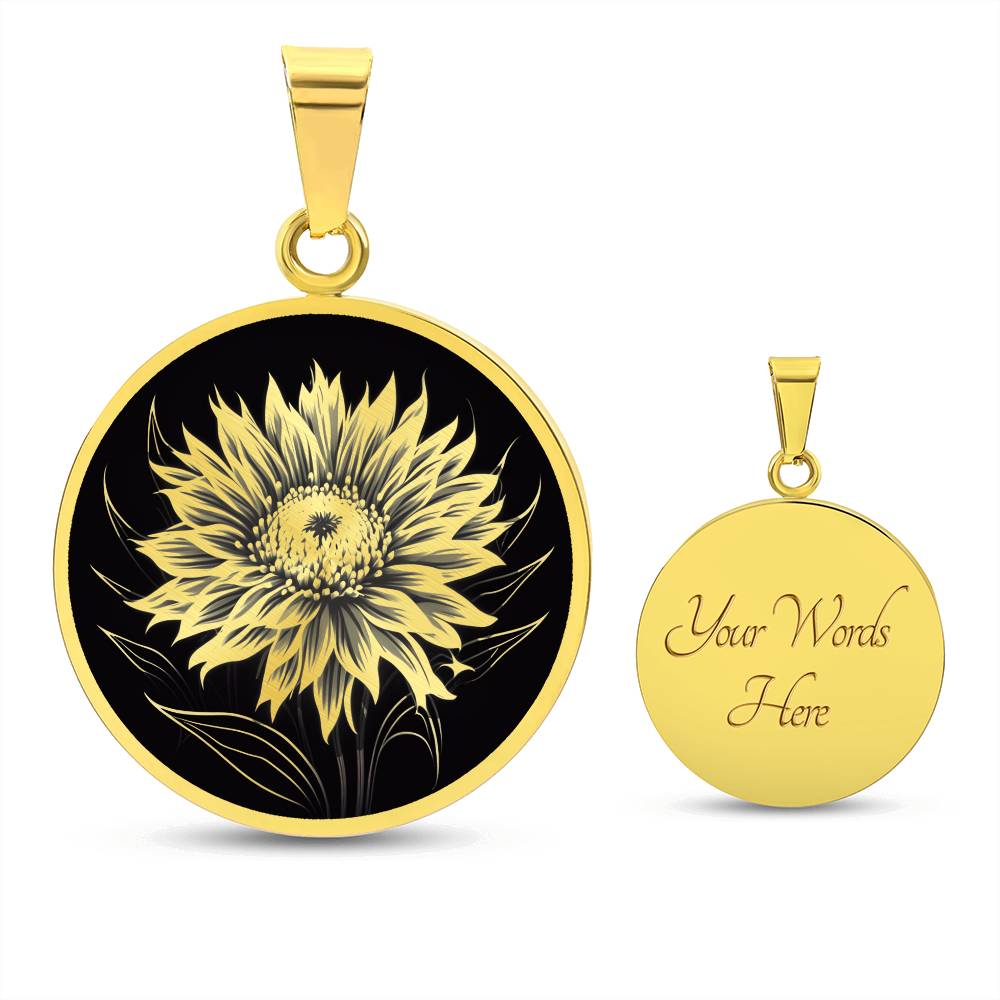 Personalized Aster Necklace