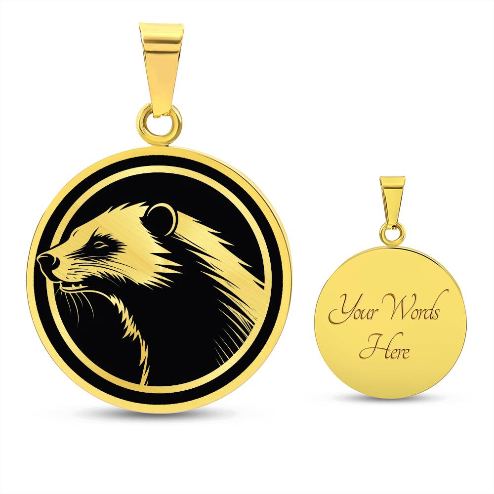 Honey Badger Necklace