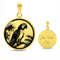 Personalized Macaw Necklace
