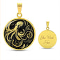 Personalized Octopus Necklace
