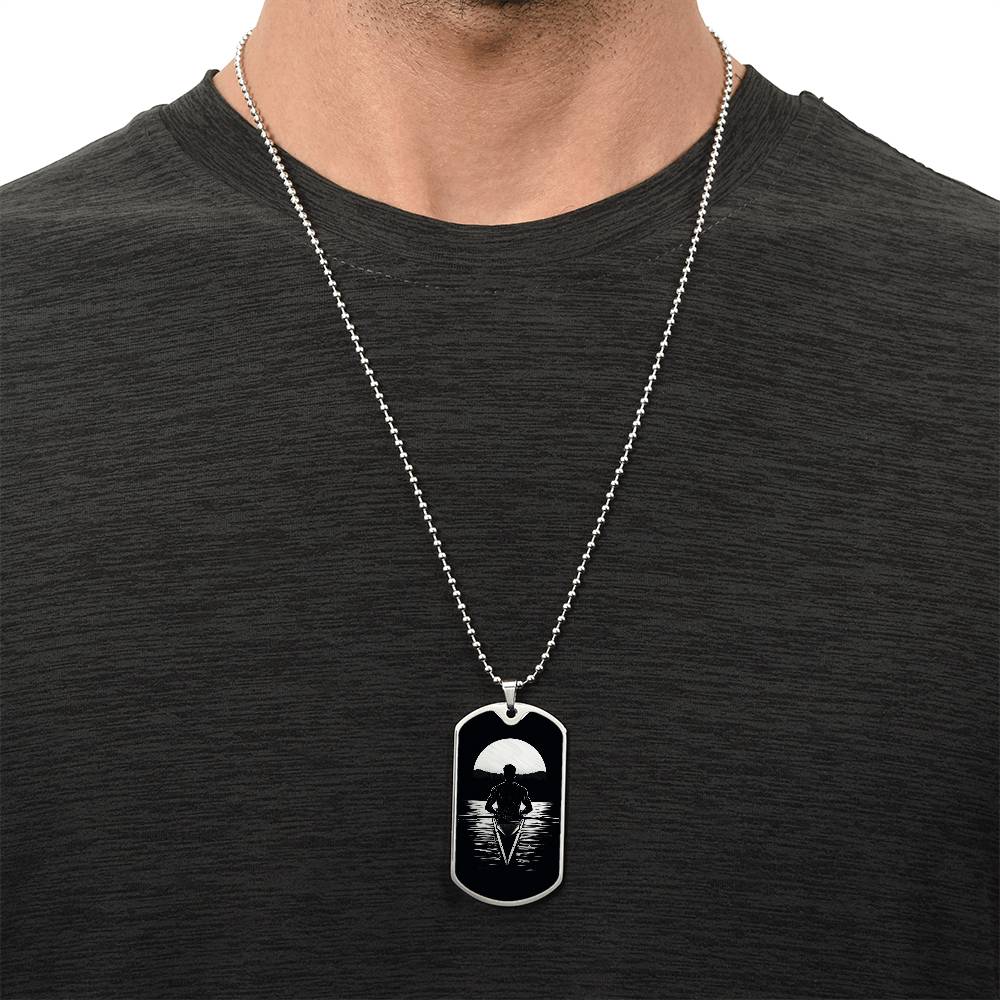 Personalized Rowing Necklace