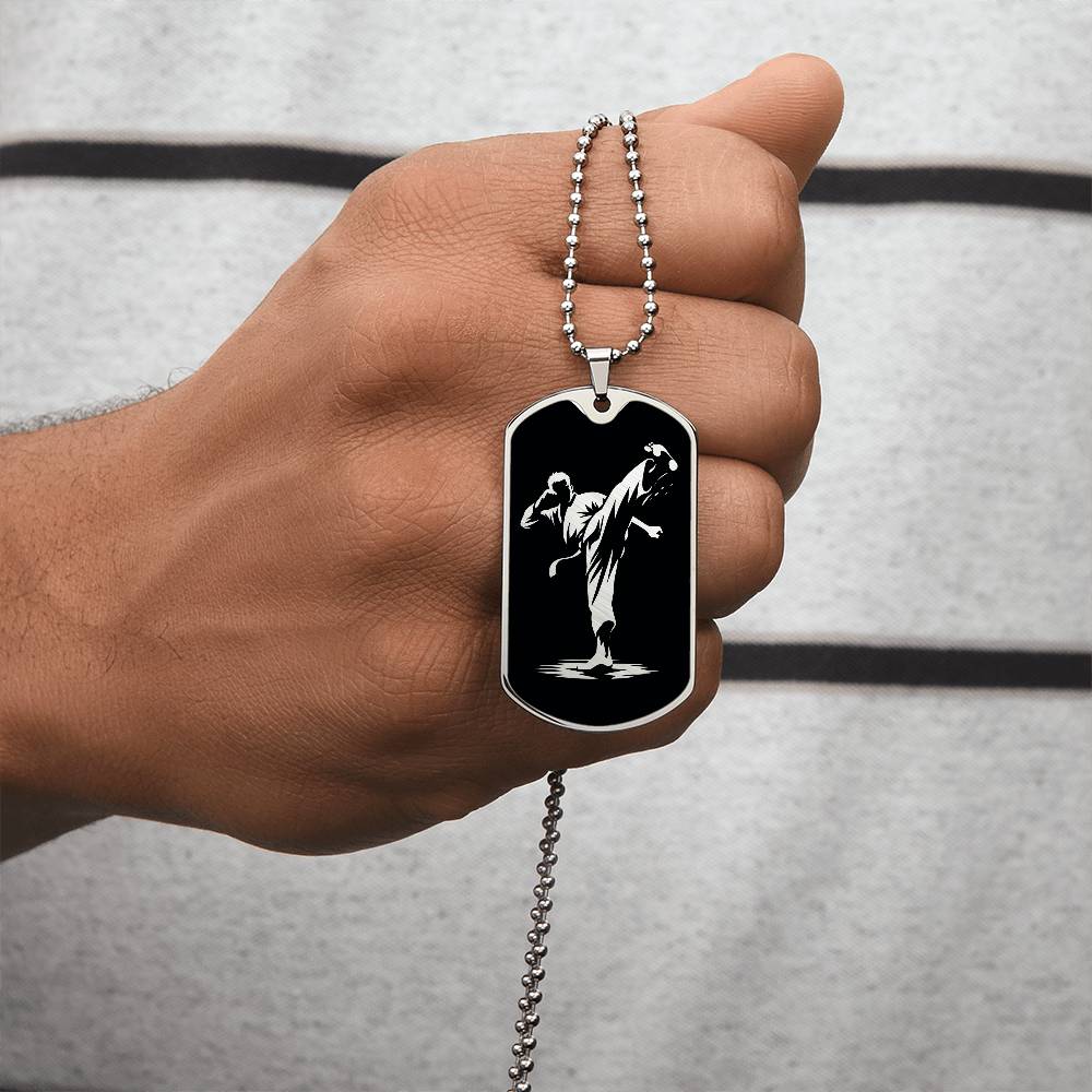 Personalized Karate Necklace