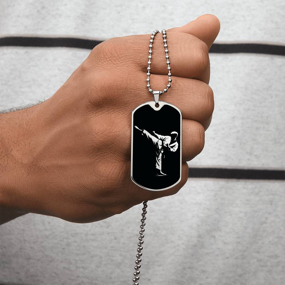 Personalized Taekwondo Necklace