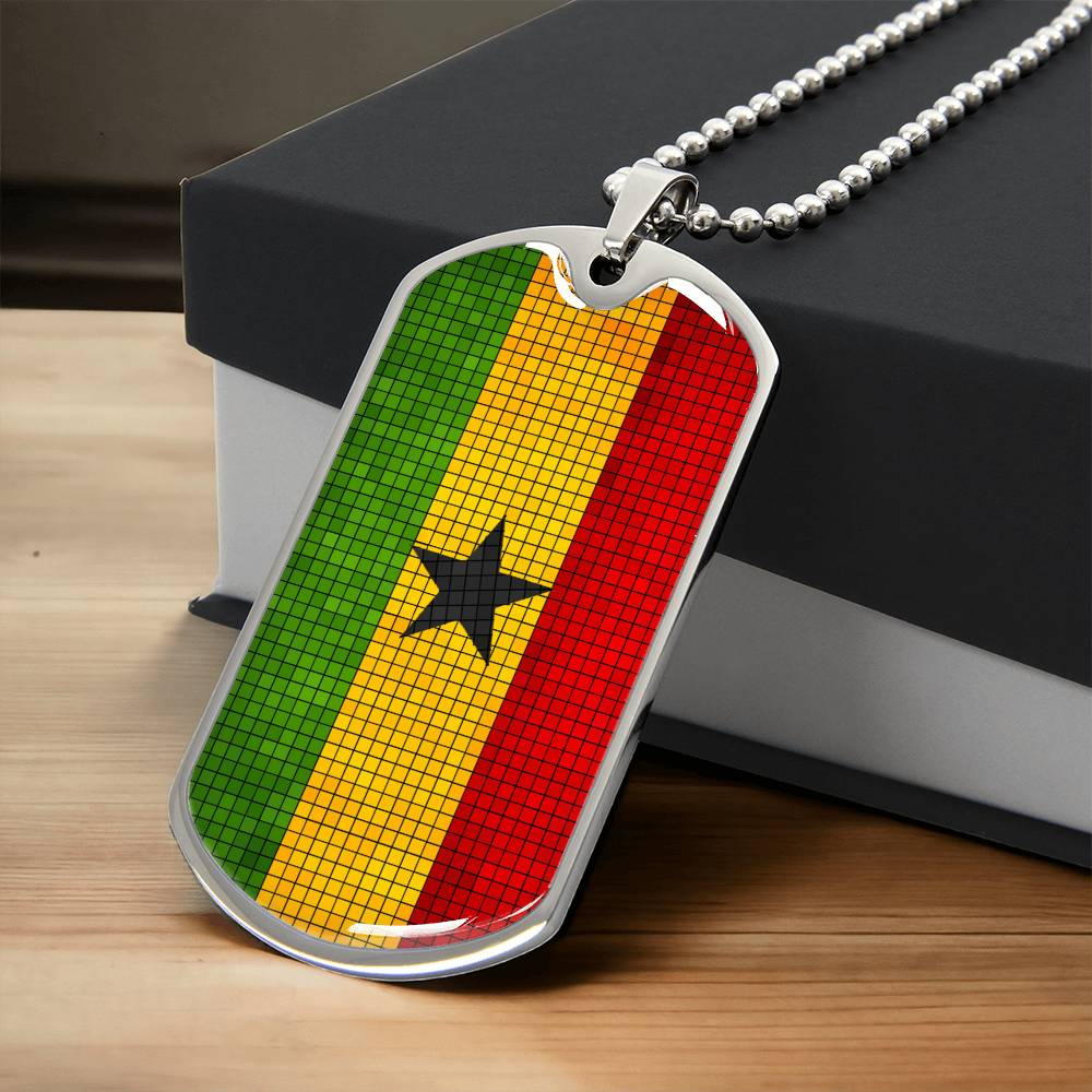 Personalized Flag of Ghana