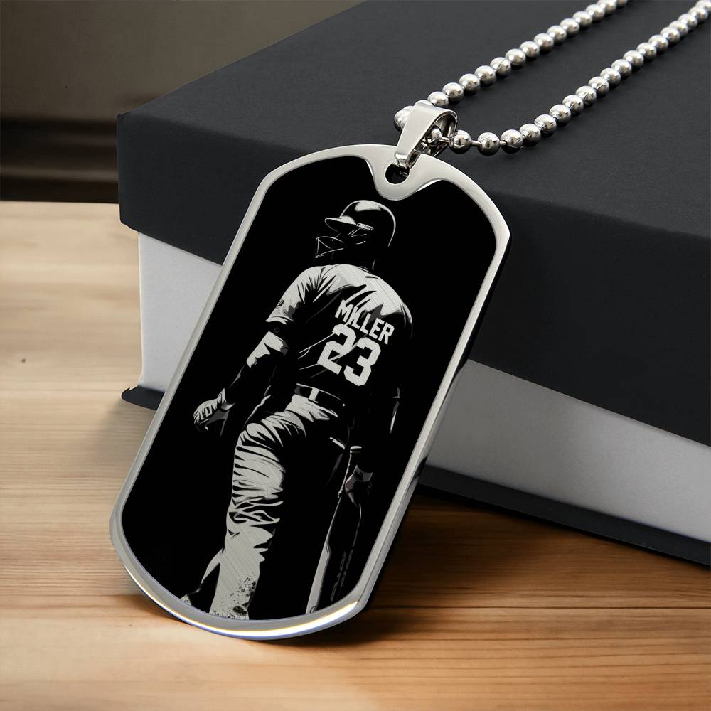 Personalized Cricket Necklace